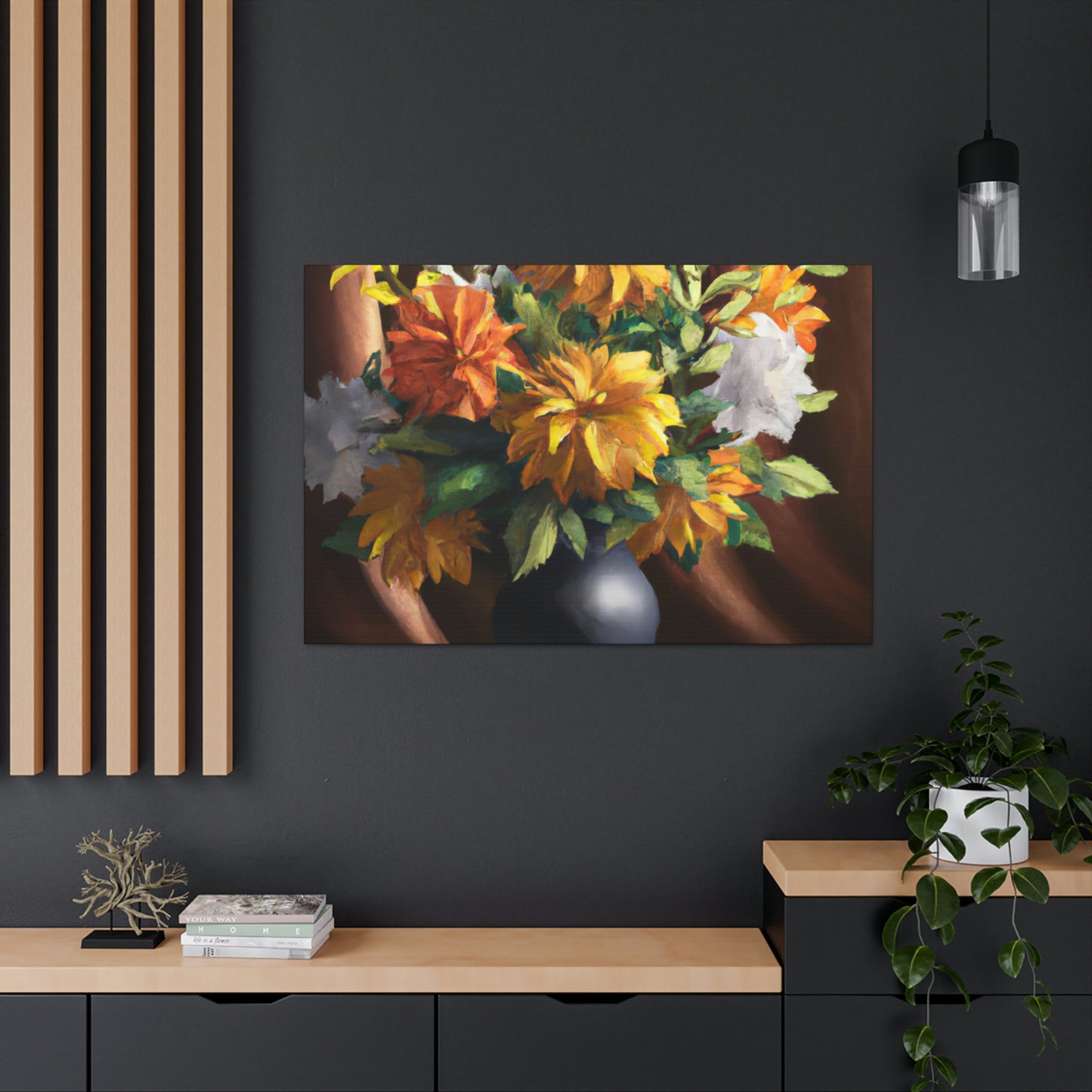Blooming Splendor. - Canvas
