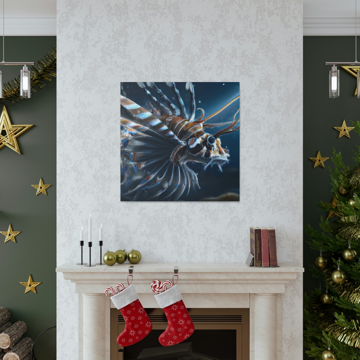 Aquatic Abundance. - Canvas