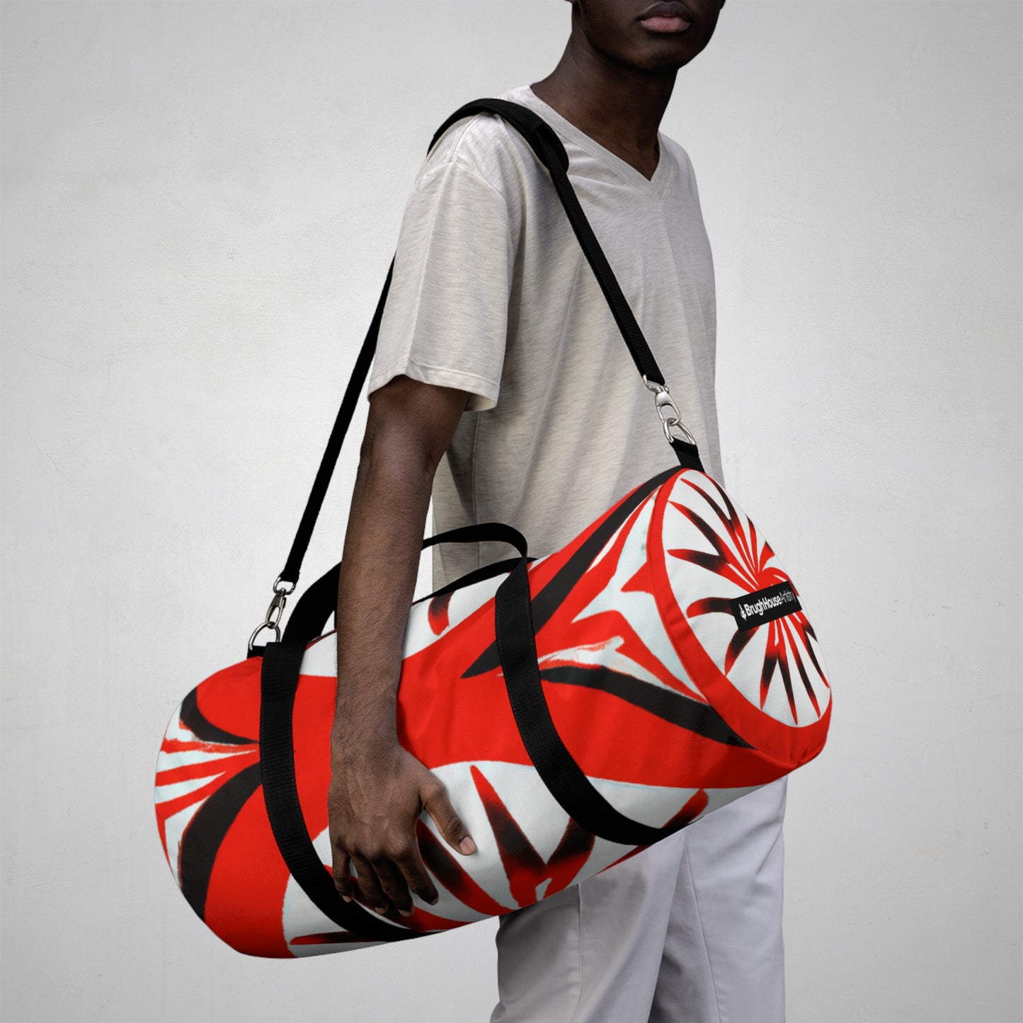 Rose Swirl. - Duffel bag