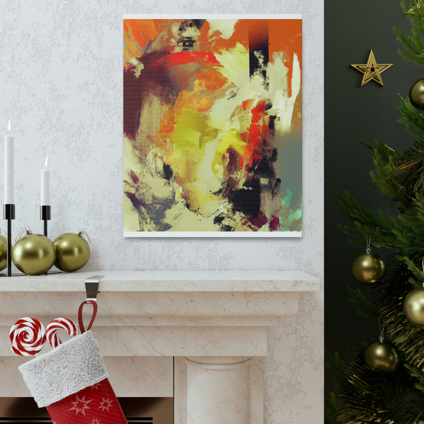Vibrant Aura - Canvas