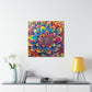 Psychedelic Bloom. - Canvas