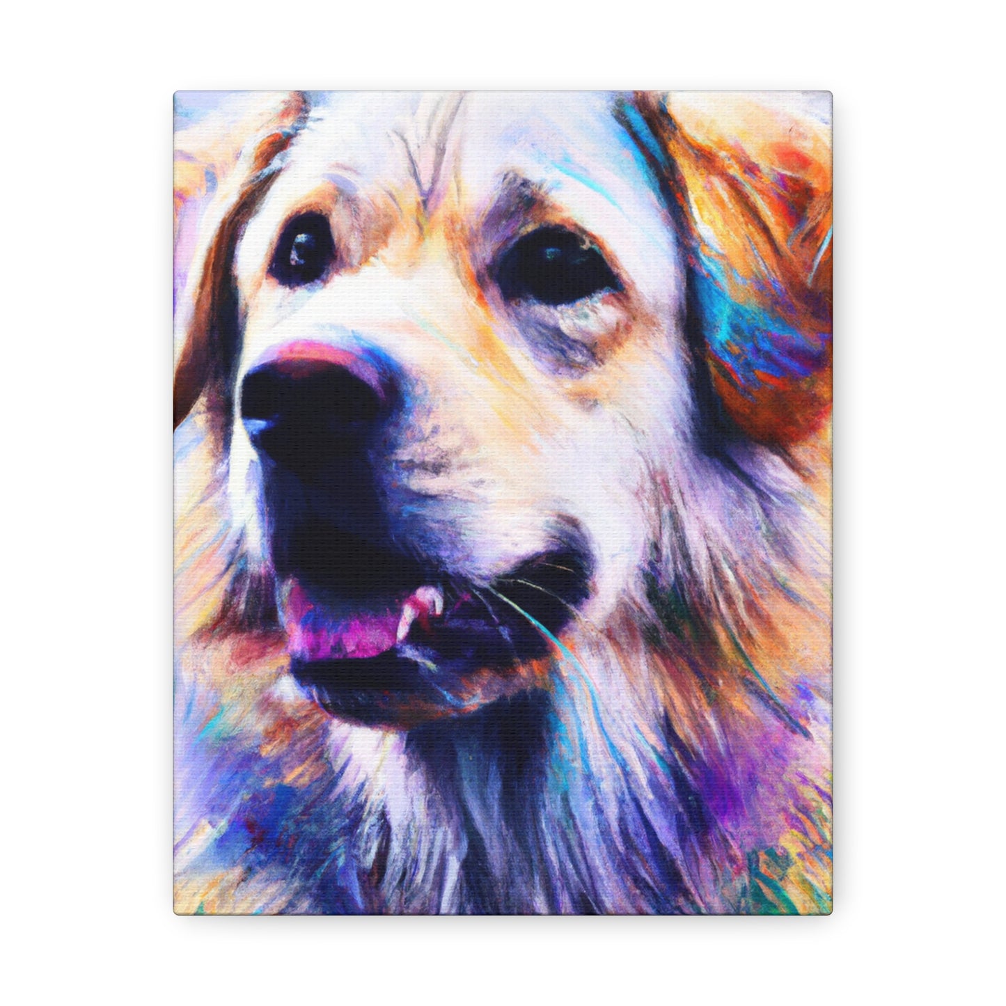 "Canine Elegance" - Canvas