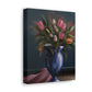 "Floral Finesse Flourish - Canvas