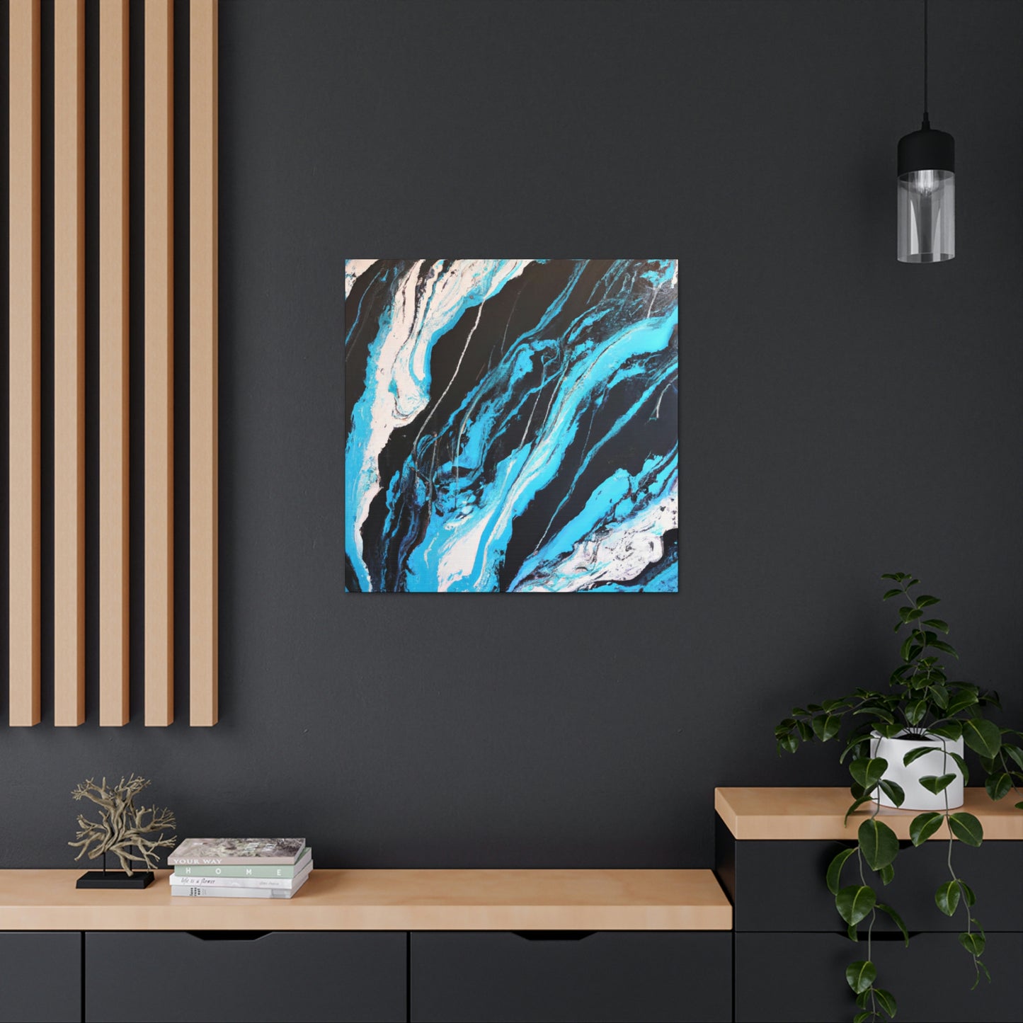 'Aquatic Vibe' - Canvas