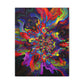 "Trippy Blooms" - Canvas