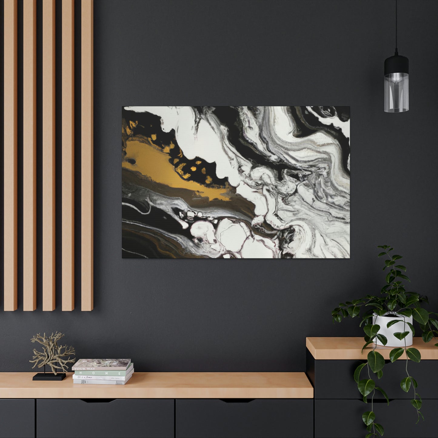 Midnight Splendour. - Canvas