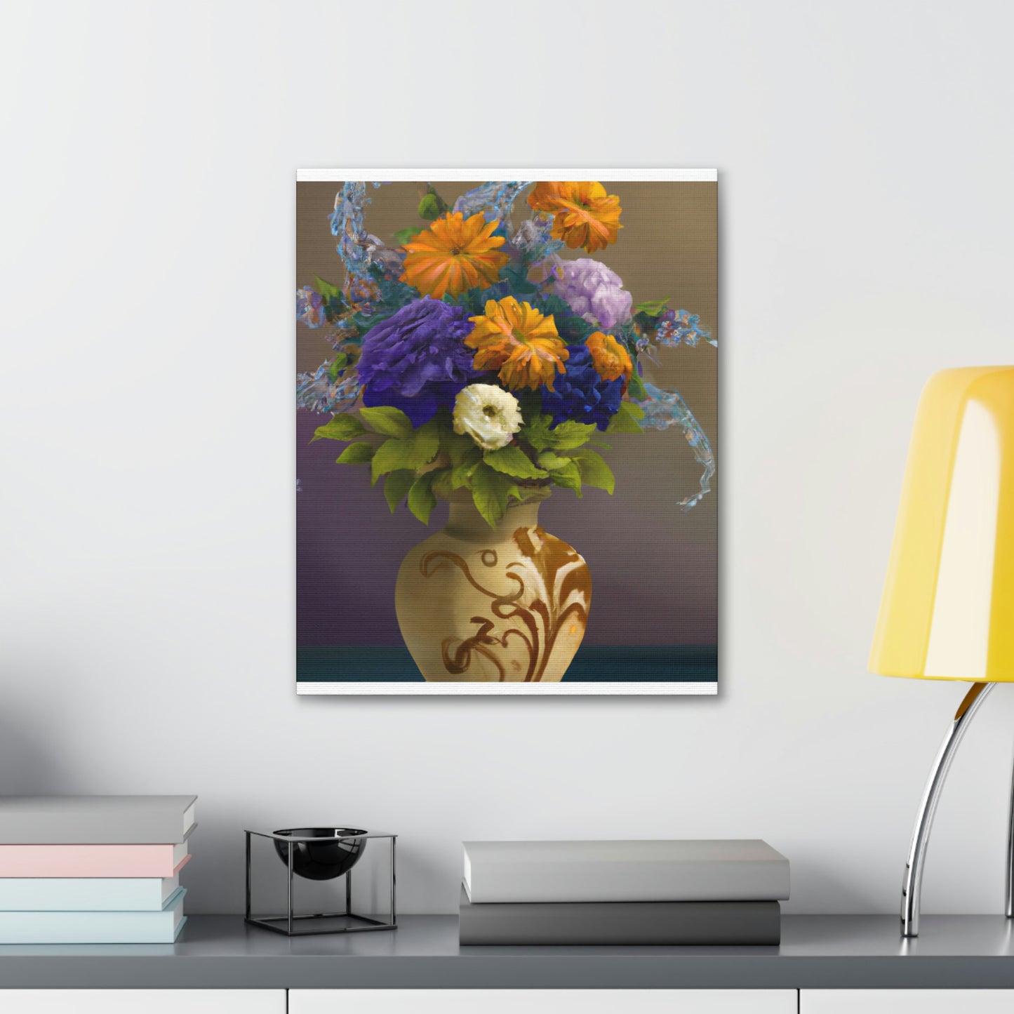 Floral Bliss Life. - Canvas