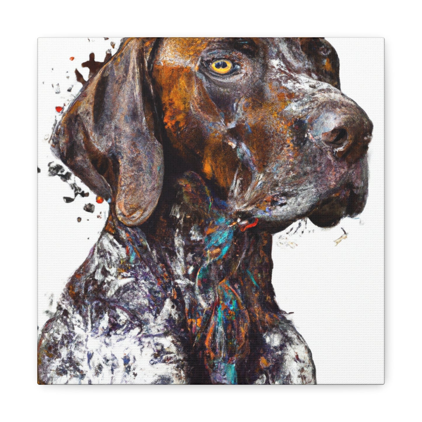 Furry Splendor. - Canvas