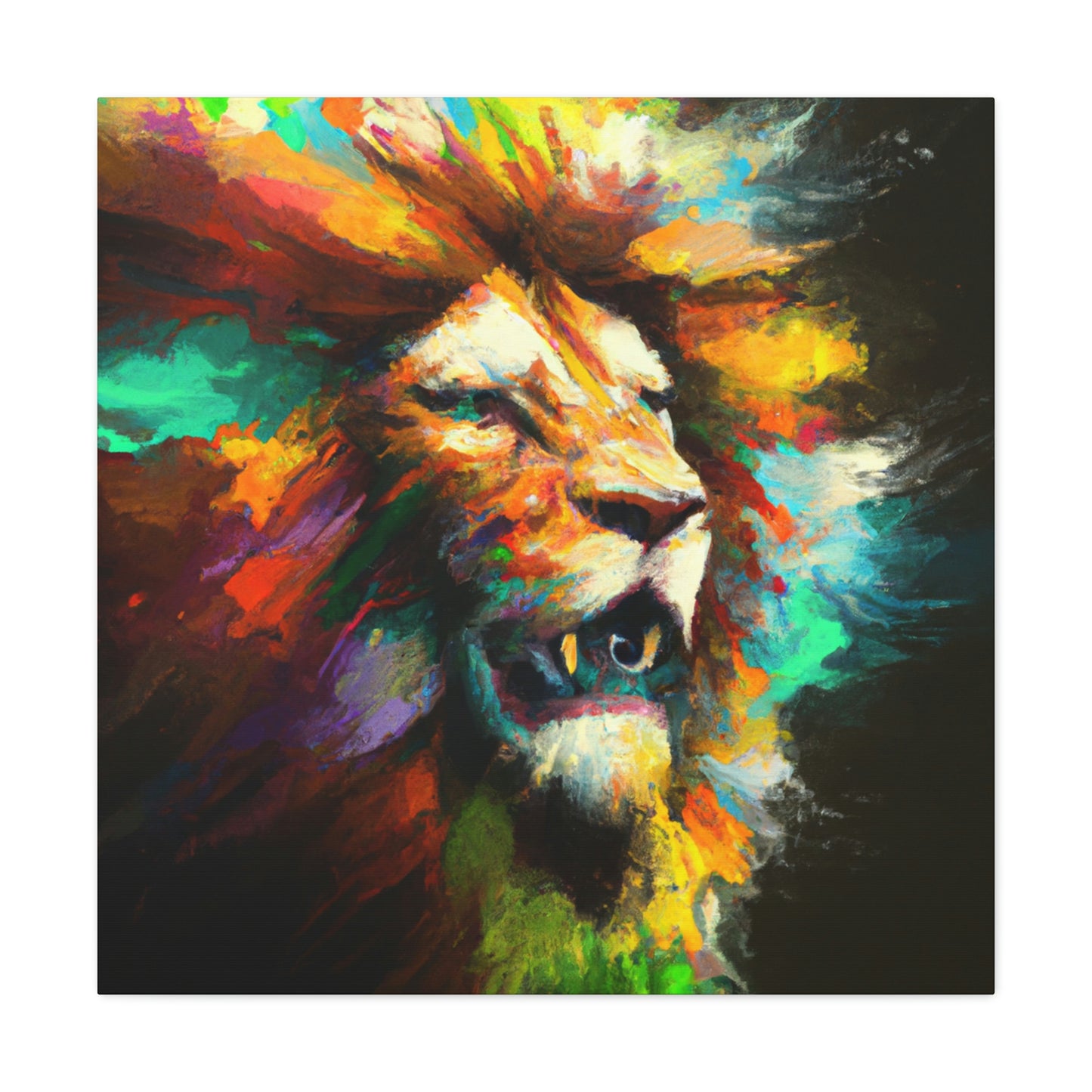 Rainbow Majesty - Canvas
