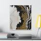 Golden Fusion Art - Canvas
