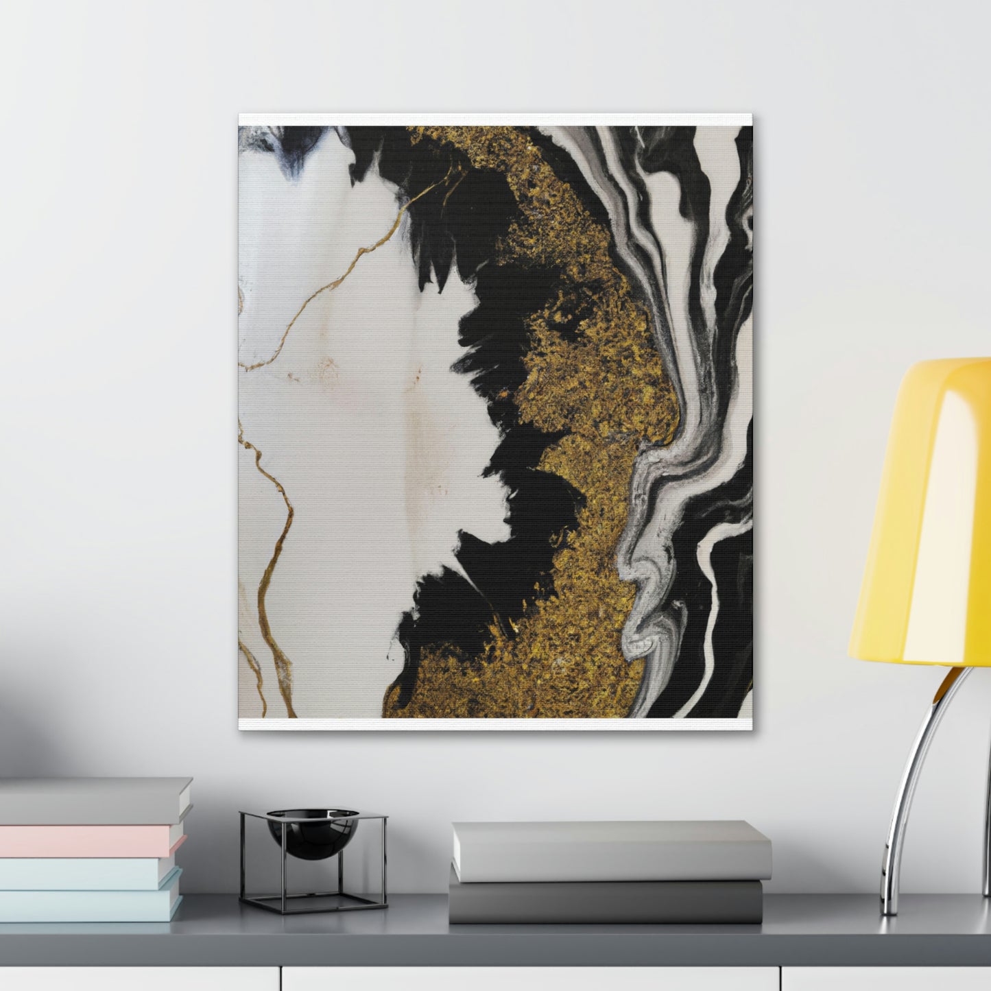 Golden Fusion Art - Canvas