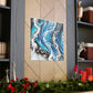 Blue Splendor. - Canvas