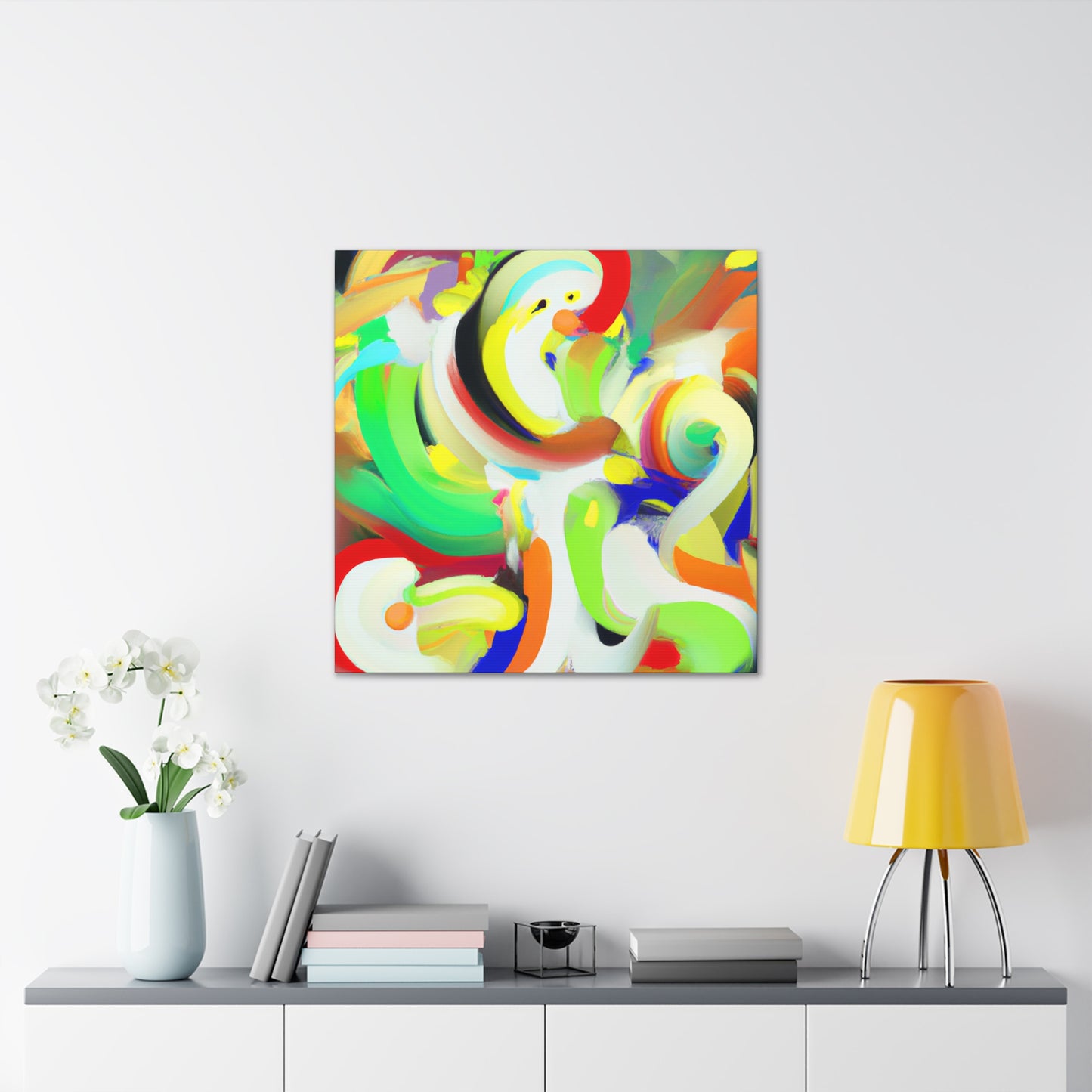 Radiant Brushstrokes - Canvas