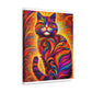 Feline Floral - Canvas