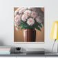 Floral Plushness. - Canvas