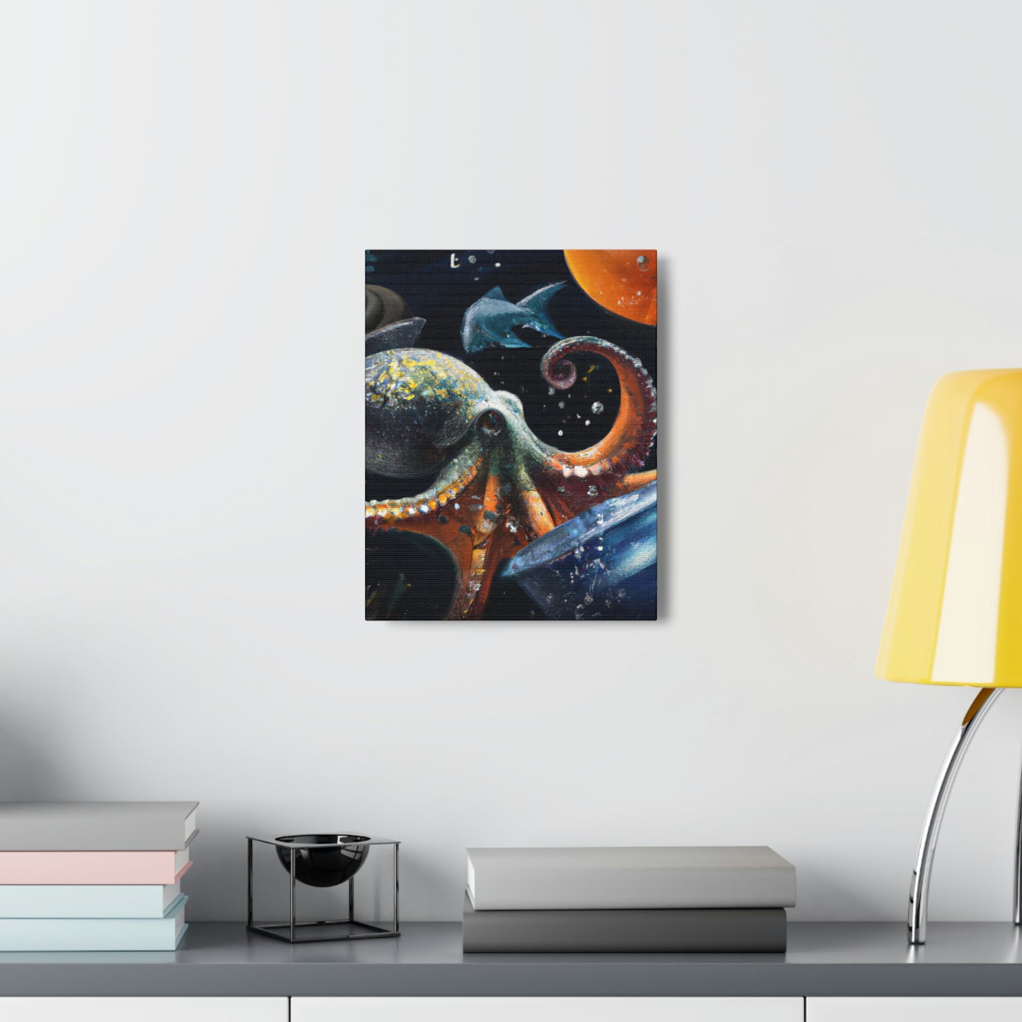 Oceanic Coral Scene - Canvas