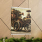 Steampunk Motor. - Canvas