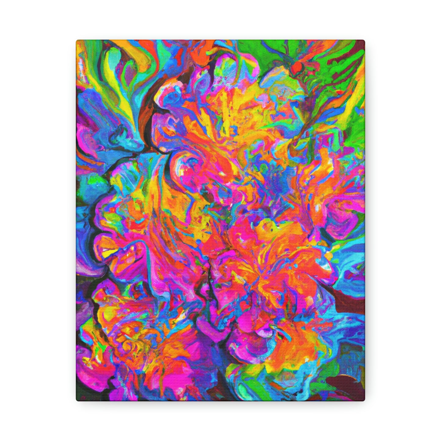Vivid Blooms. - Canvas