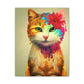 Flower Cat - Canvas