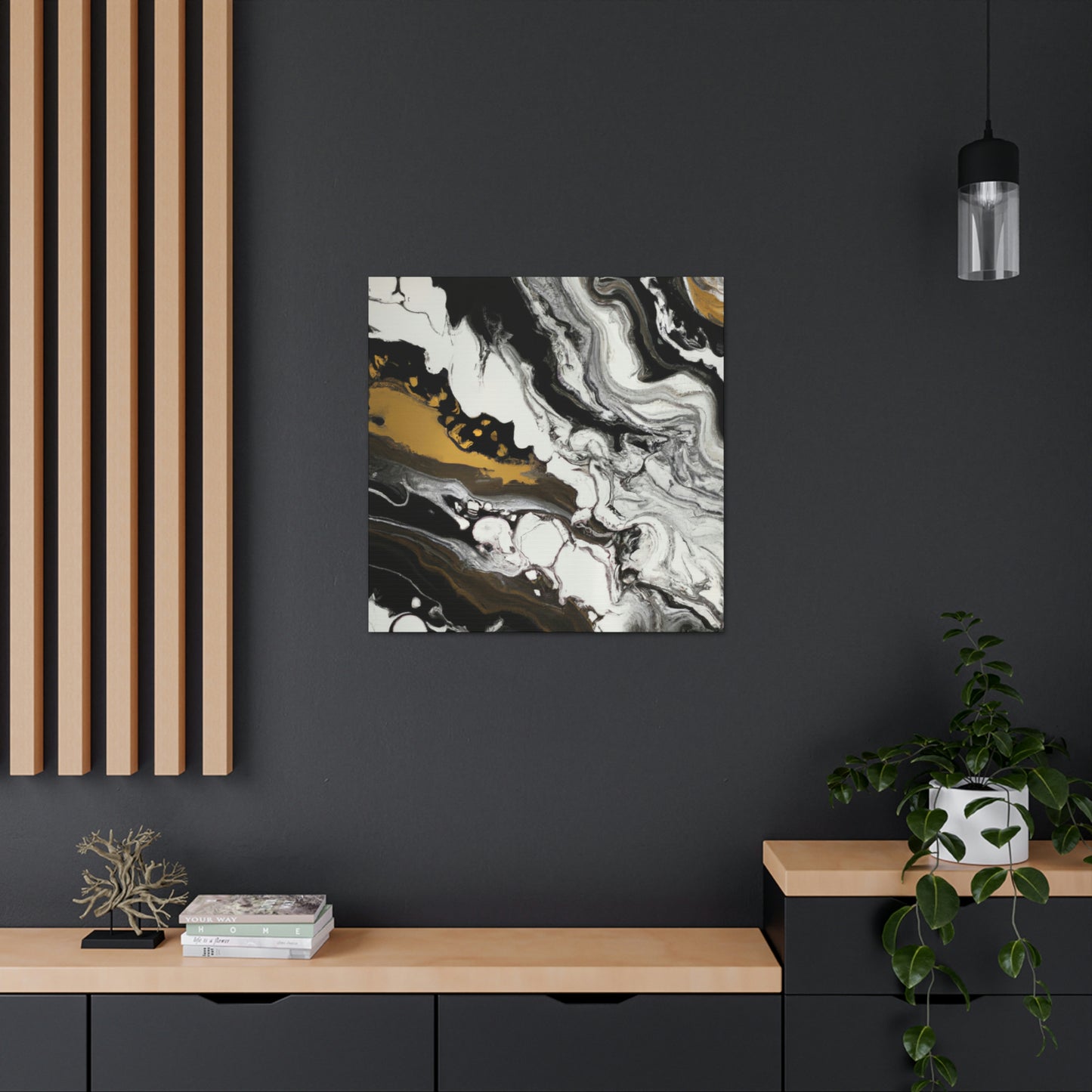 Midnight Splendour. - Canvas