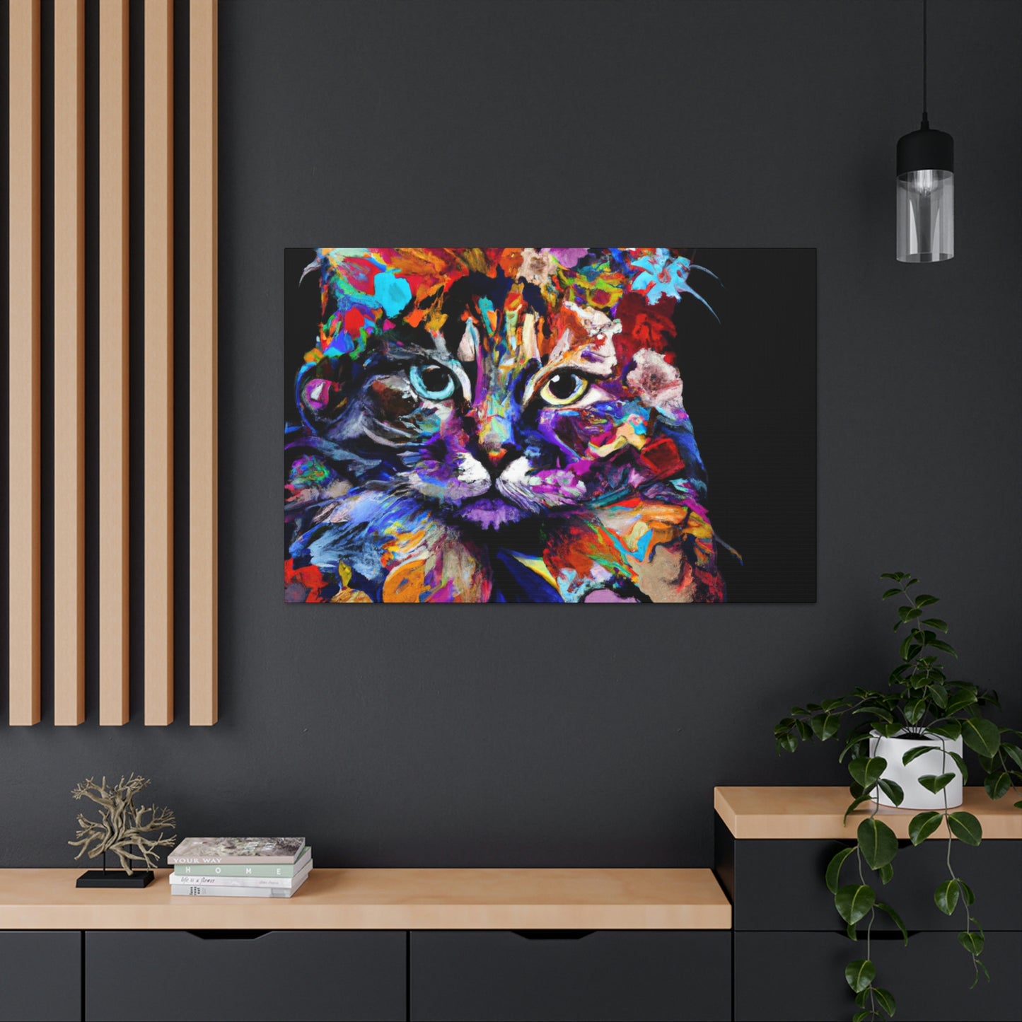 Floracat - Canvas