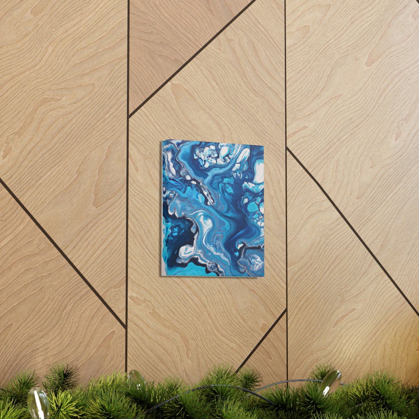 Blue Elegance - Canvas