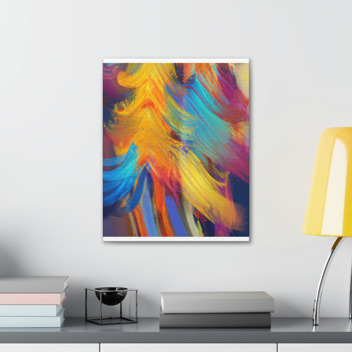 Colorful Brush Cords. - Canvas