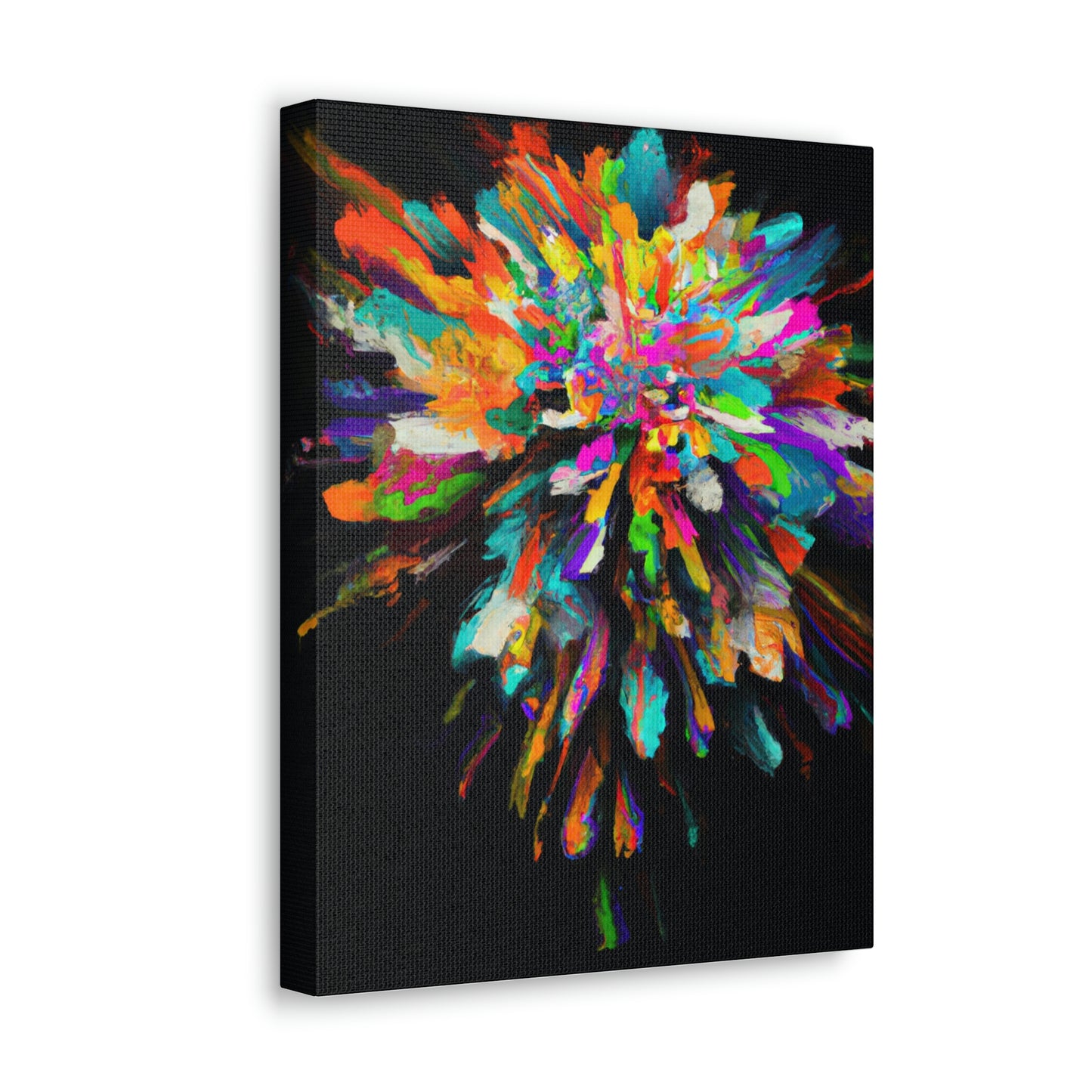 Psychedelic Bloom - Canvas