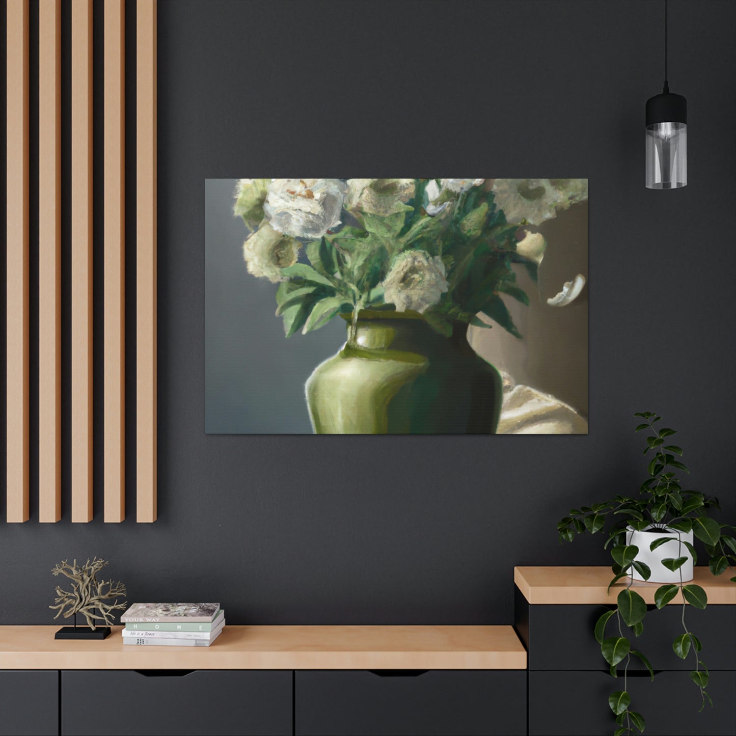 Ethereal Floral Beauty. - Canvas