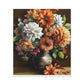 Floral Artistry Vase - Canvas