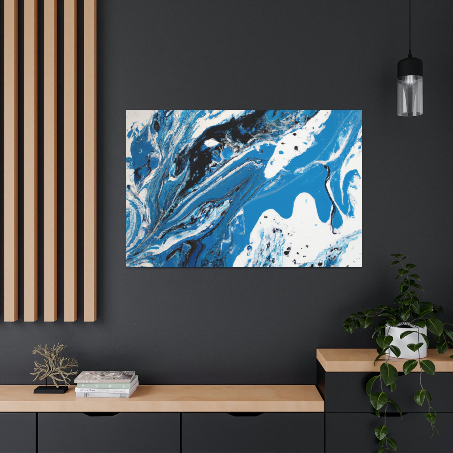 Deep Flow. - Canvas