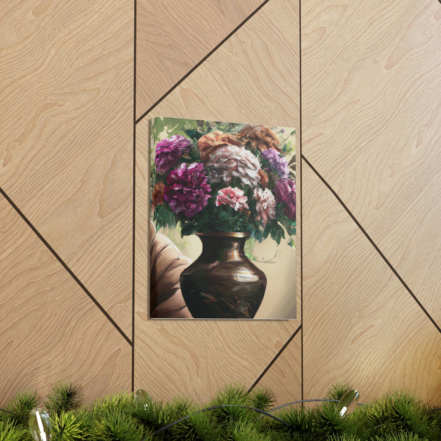 "Petal Palette Foliage". - Canvas