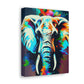 Rainbow Trunk. - Canvas
