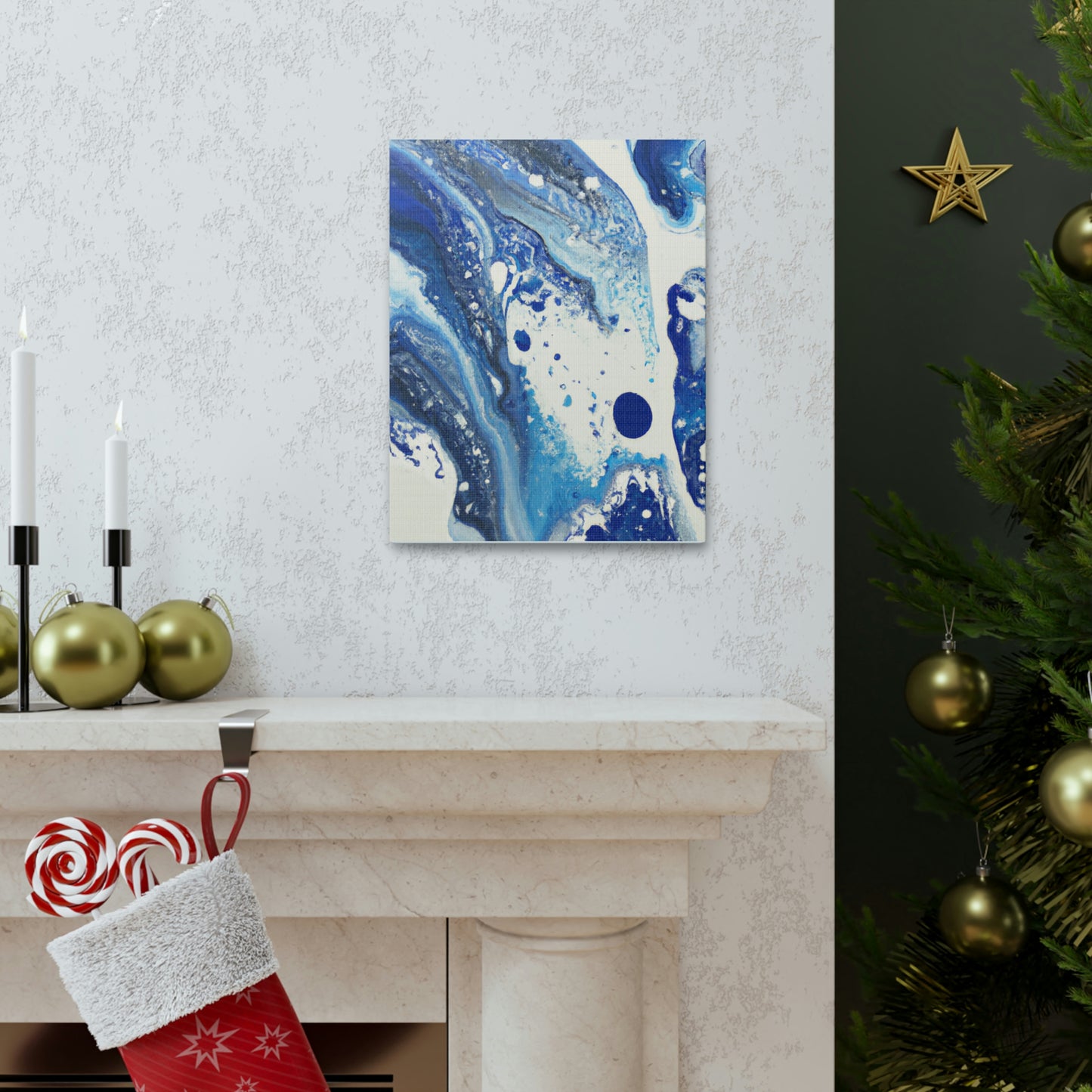 Blue Bliss - Canvas