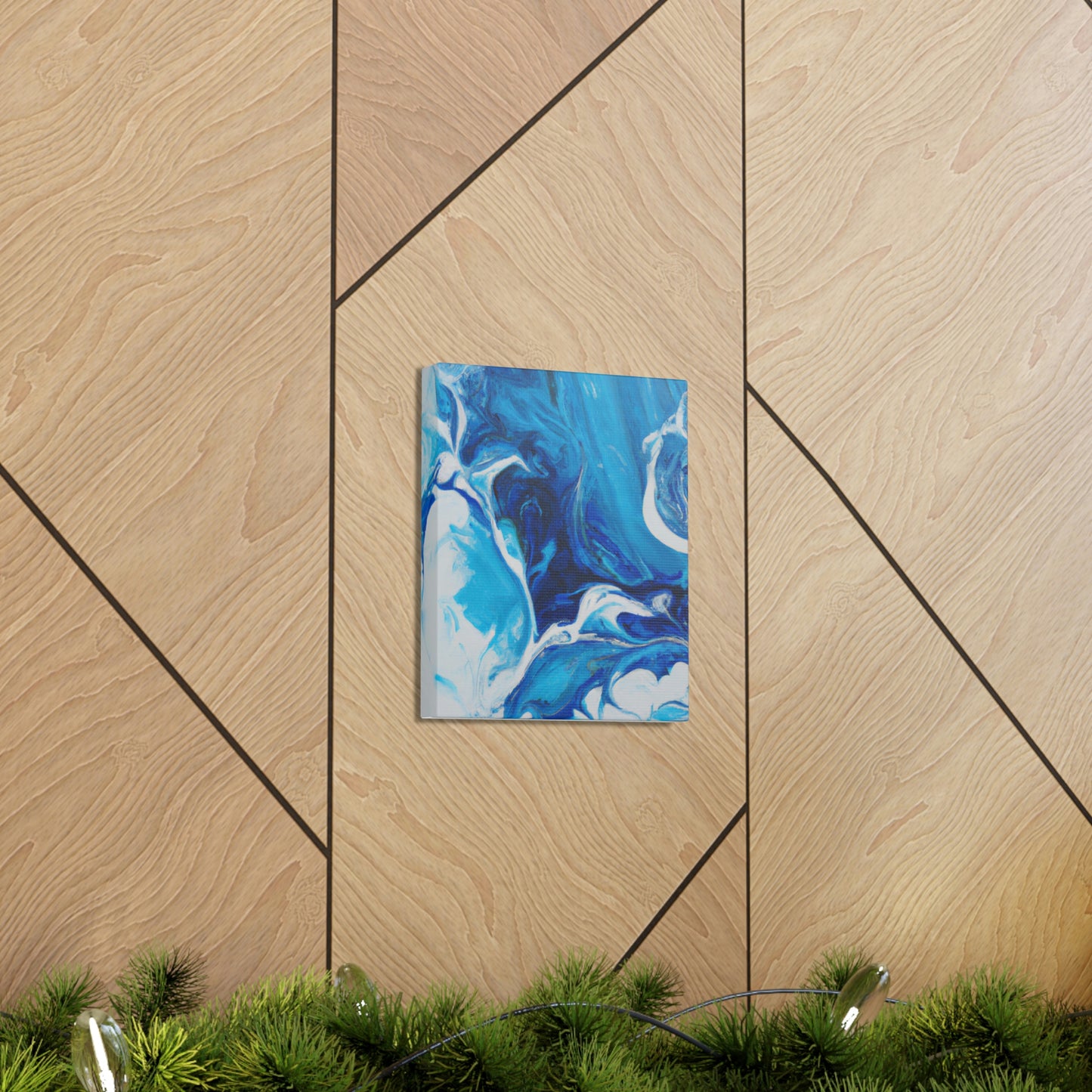 Epic Blue. - Canvas