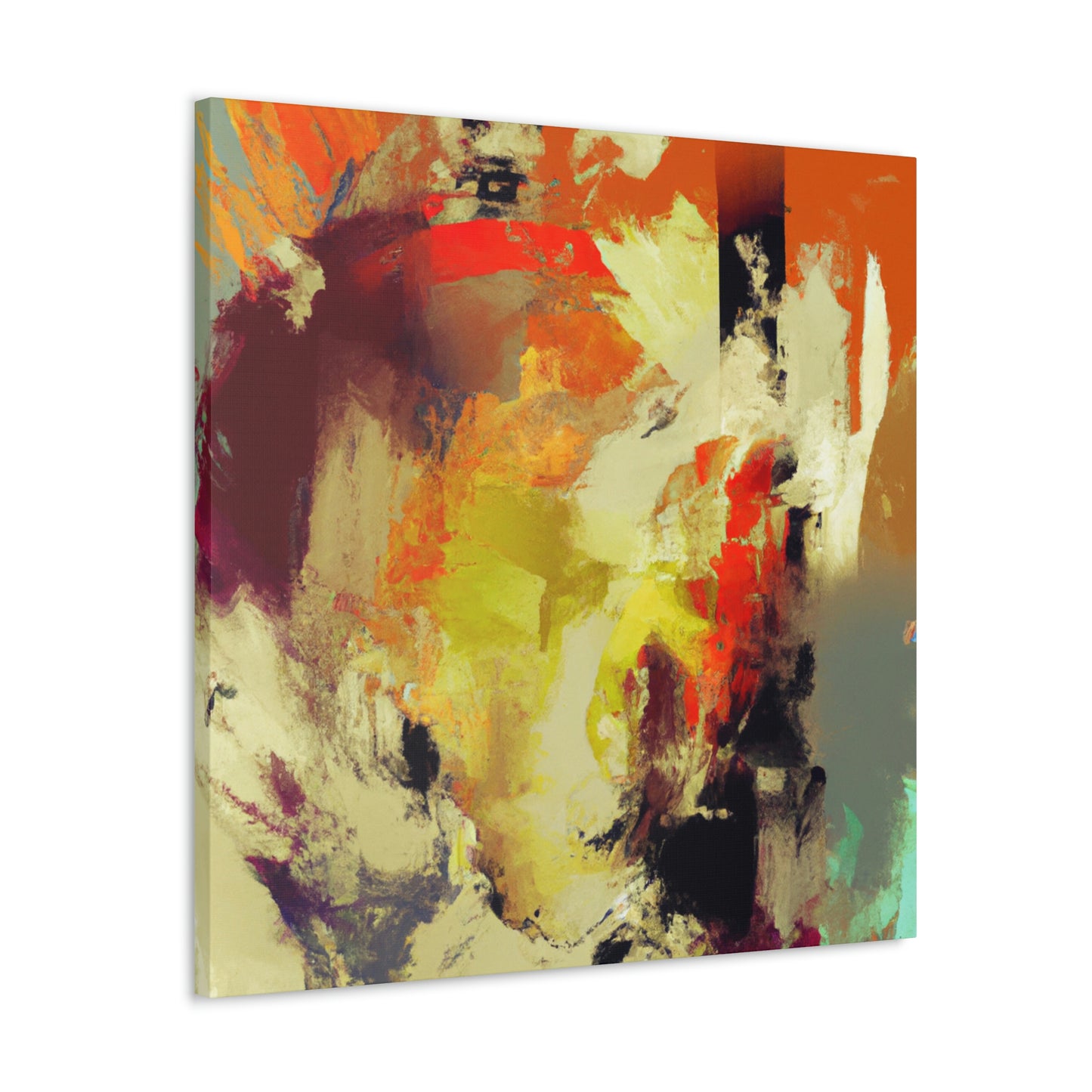 Vibrant Aura - Canvas