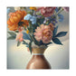Blooming Floral Splendor. - Canvas