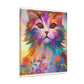 Floral Feline - Canvas