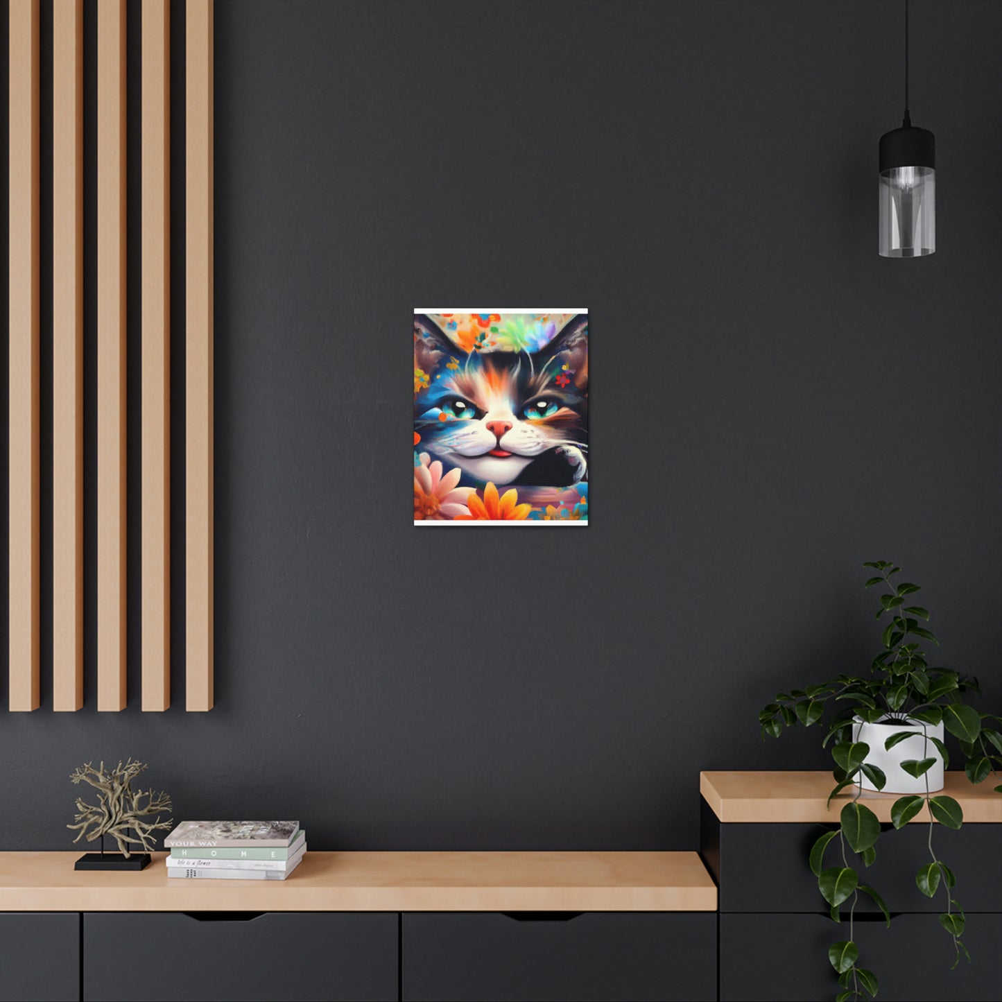 Furburst. - Canvas