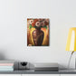 Floral Marvel Scene - Canvas