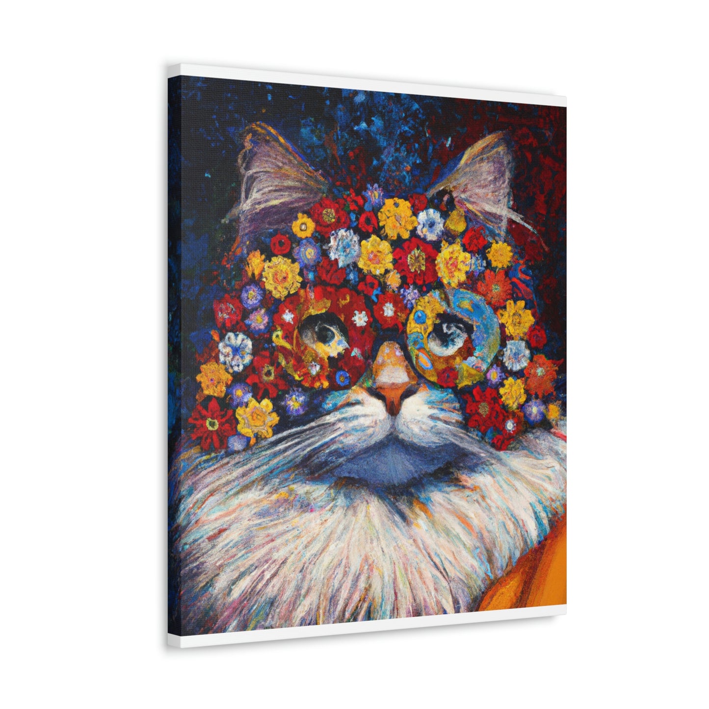 "Feline Vibrance" - Canvas