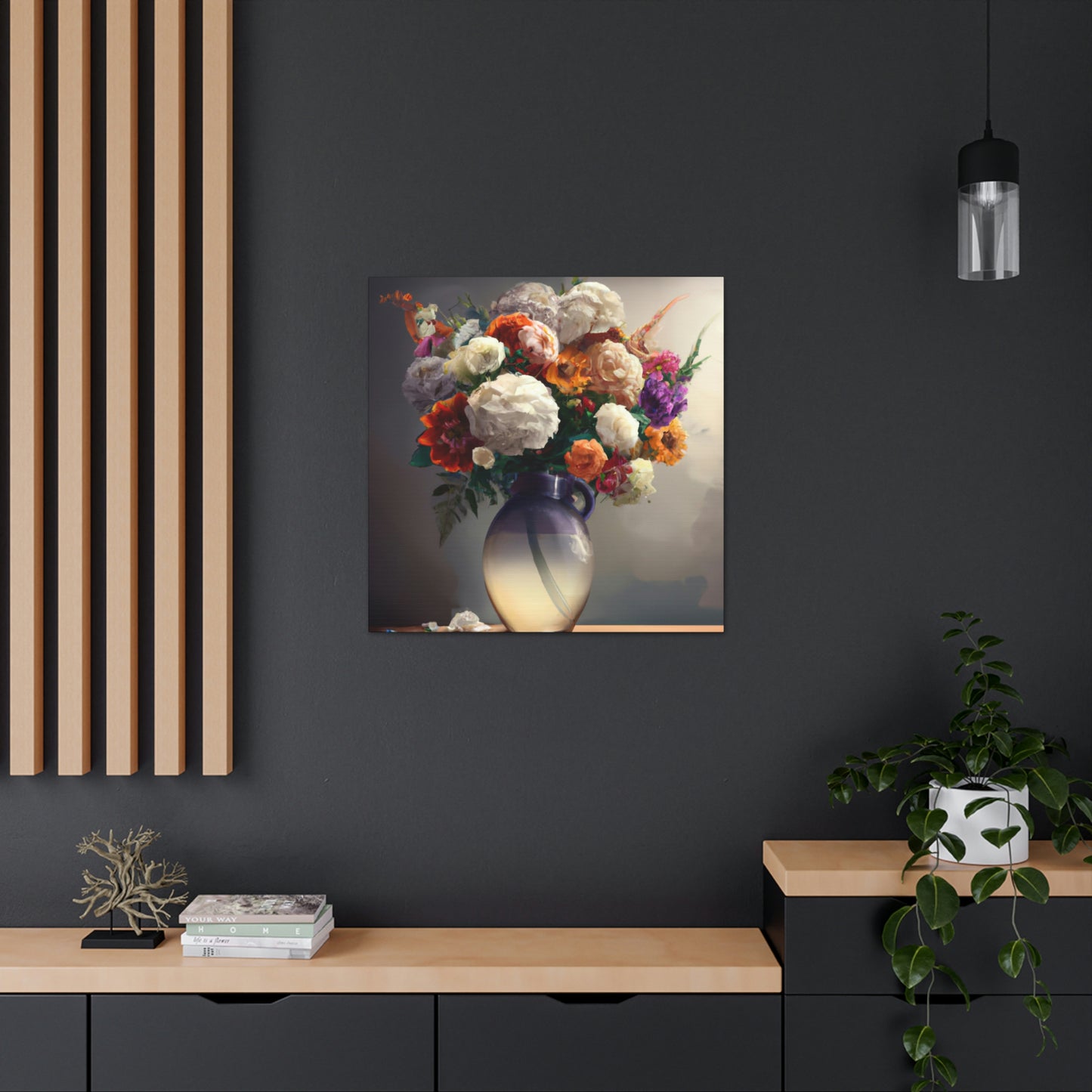 Blossoming Splendor. - Canvas