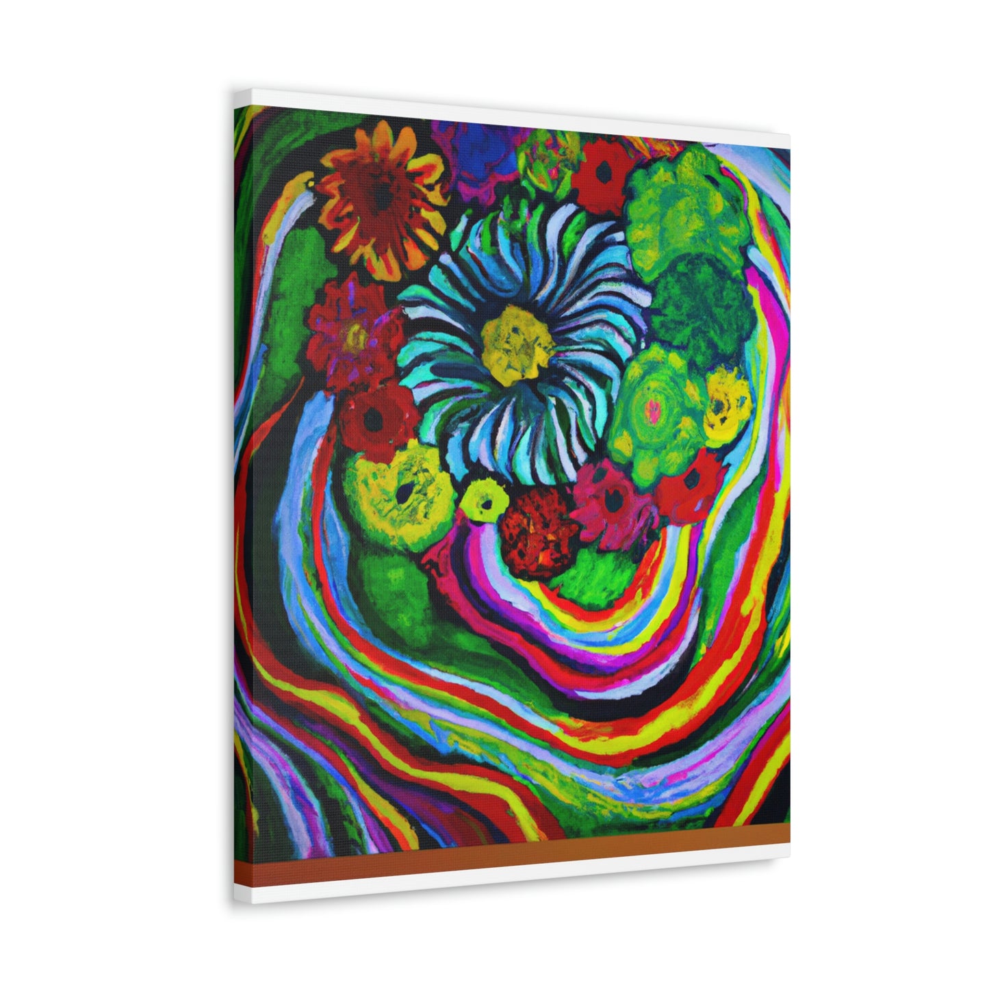 Vivid Blooms. - Canvas