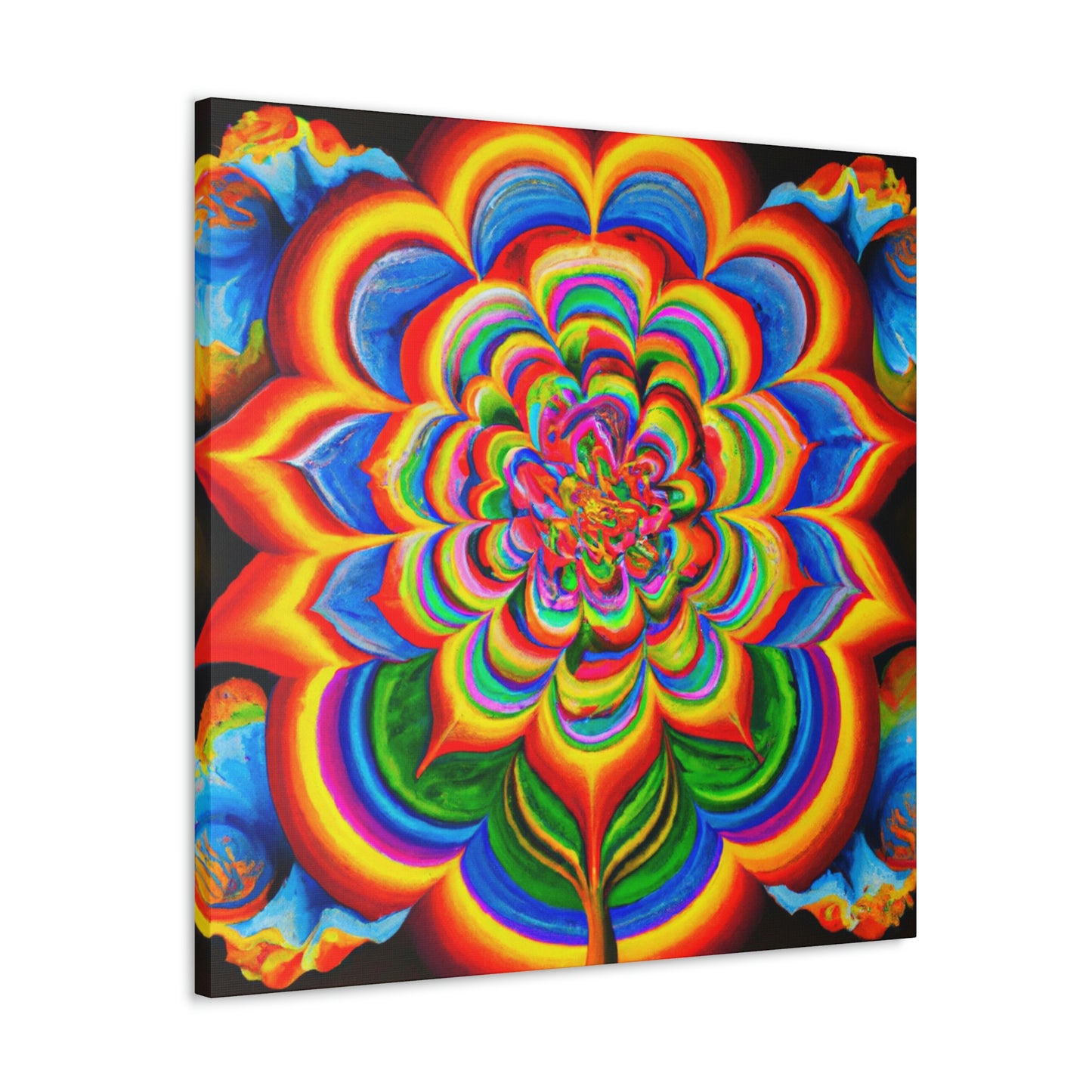 "Vibrant Blooms" - Canvas