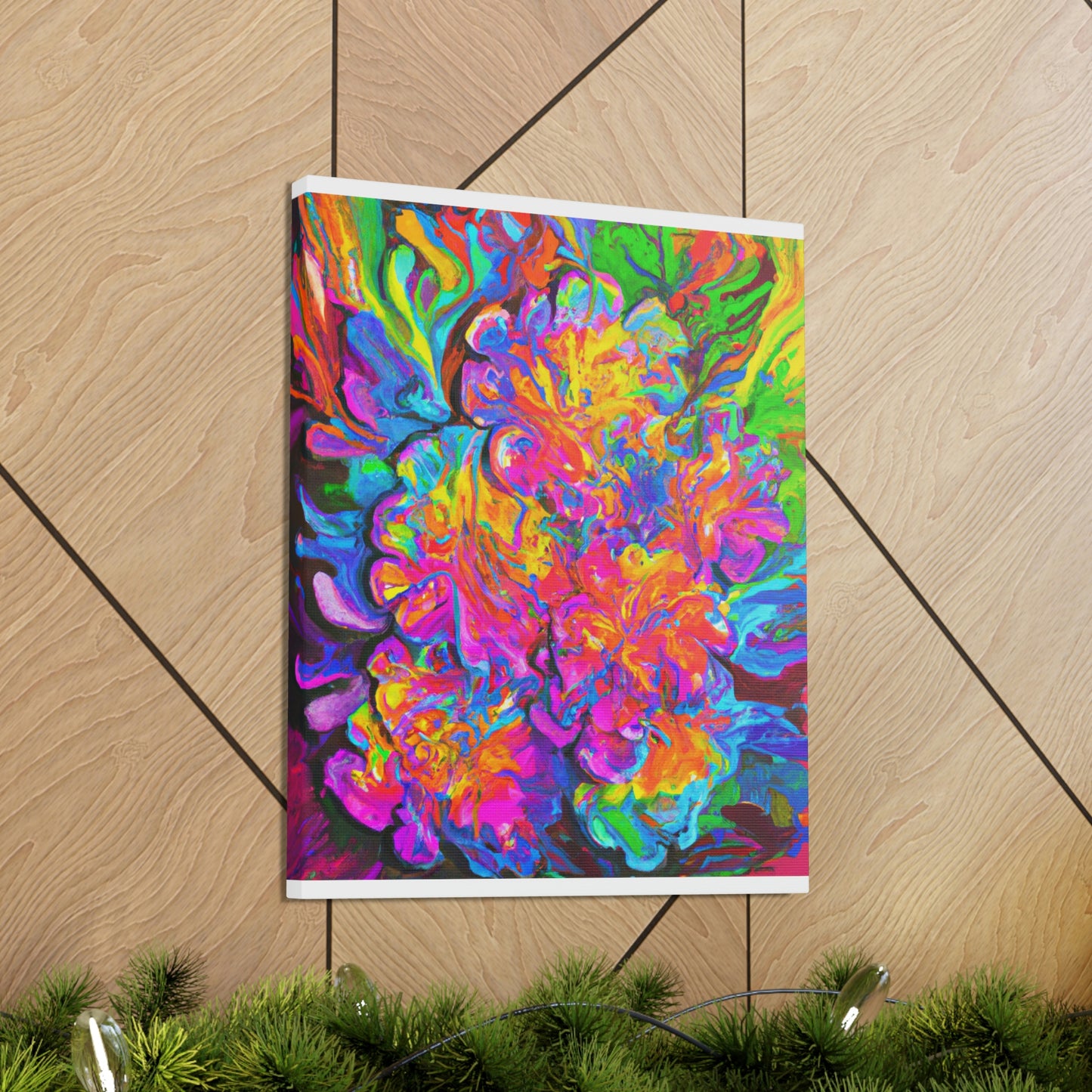 Vivid Blooms. - Canvas