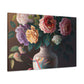 Blooming Petal Splendor - Canvas
