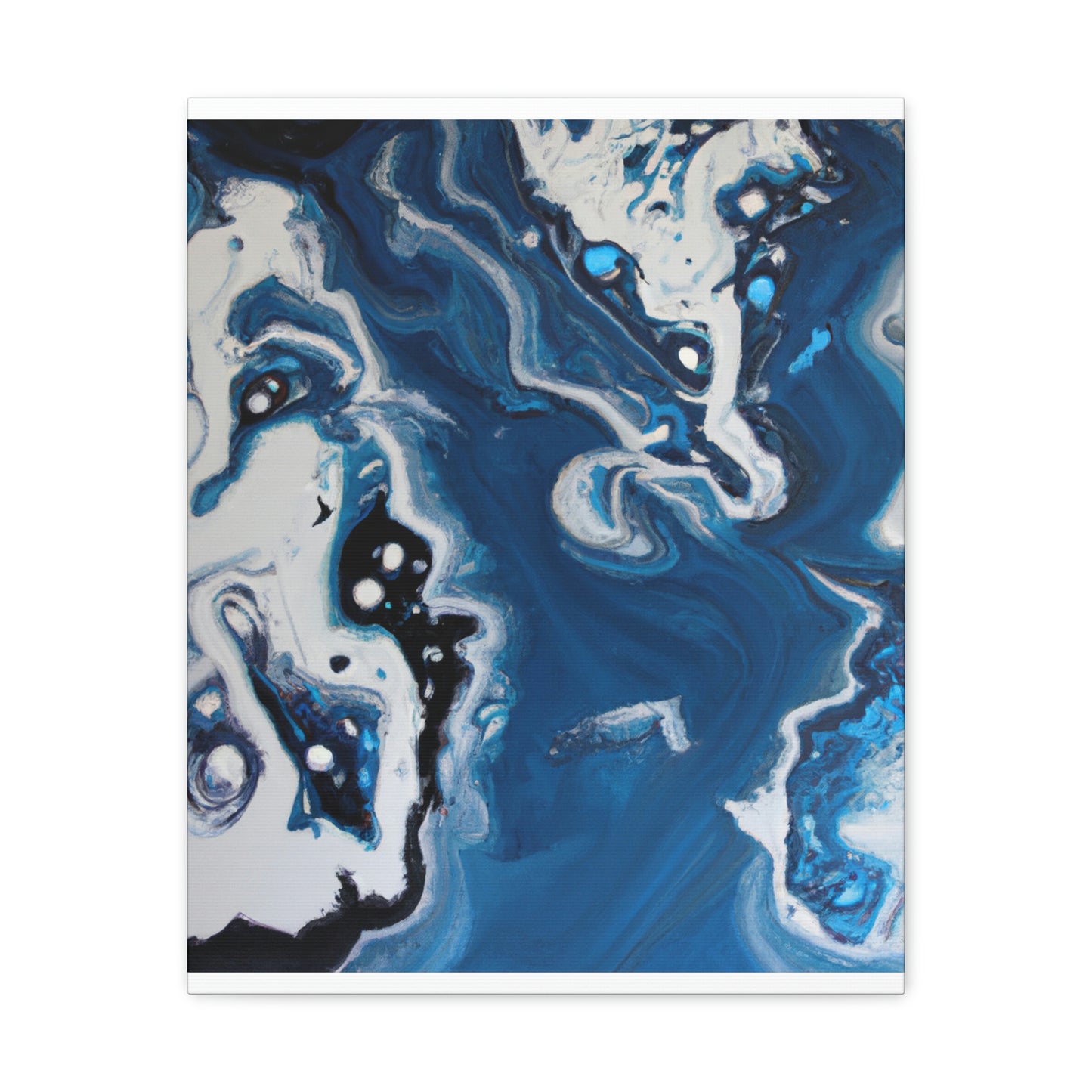 Twilight Swirls. - Canvas