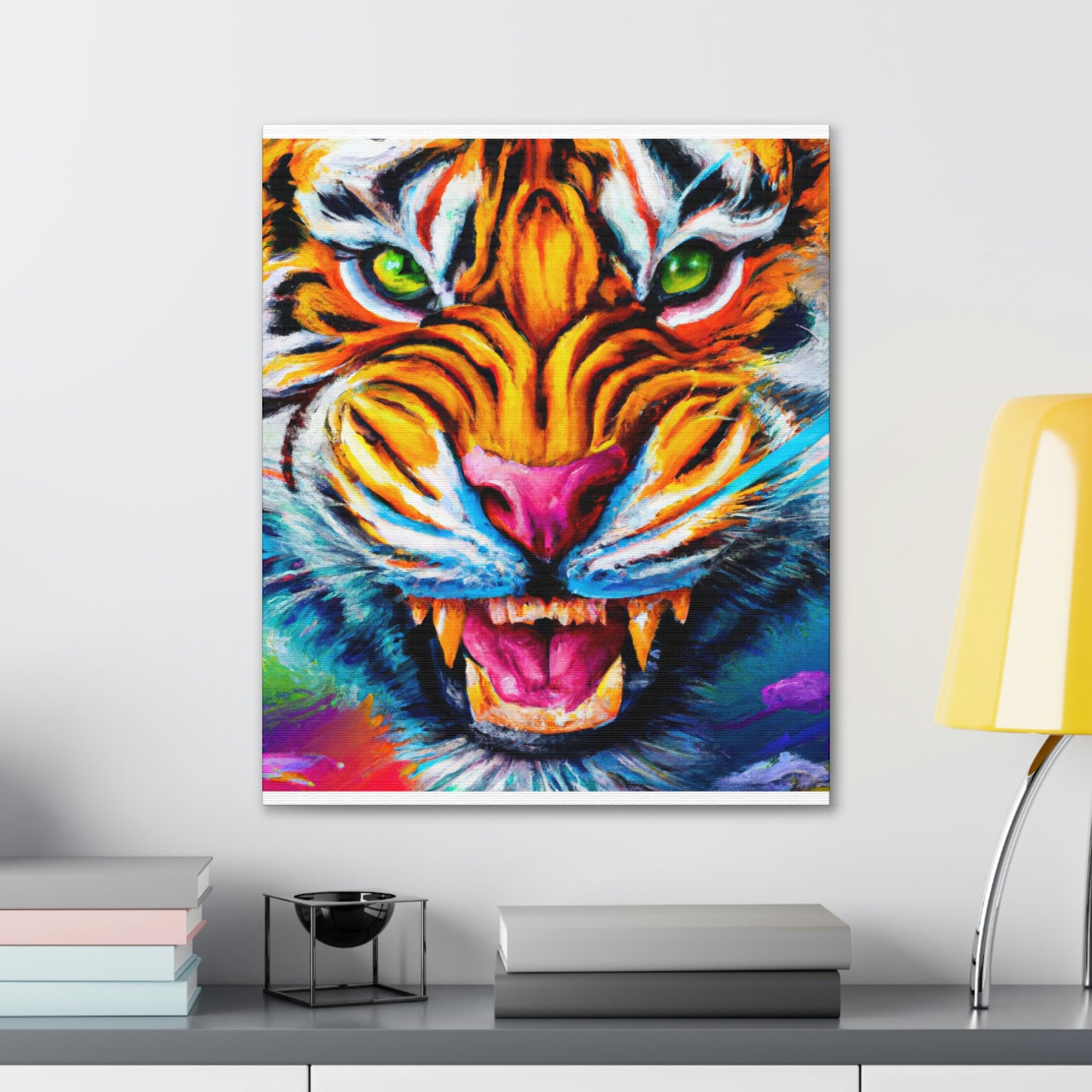Tiger Dream. - Canvas