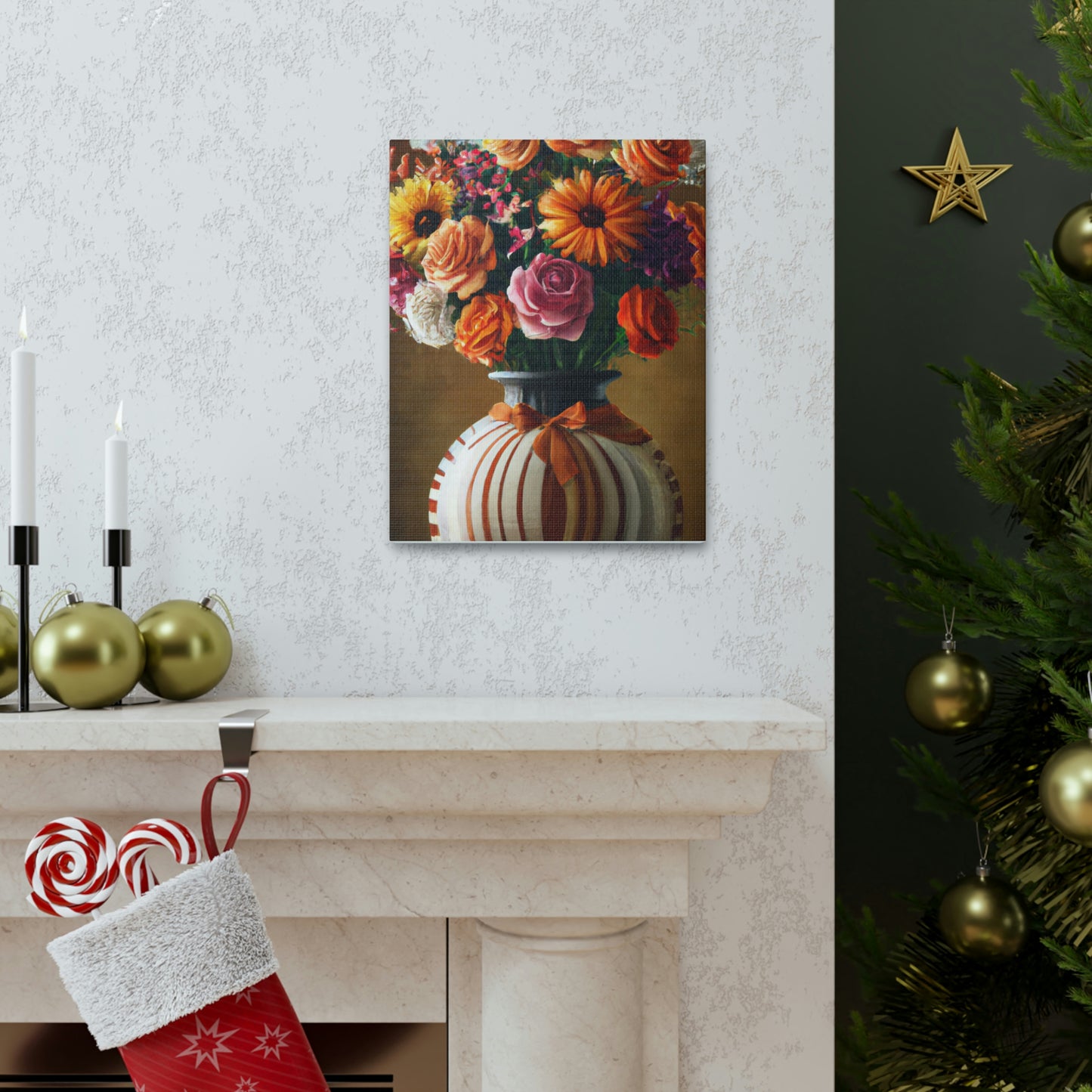 Fluid Floral Beauty - Canvas