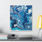 Blue Elegance - Canvas